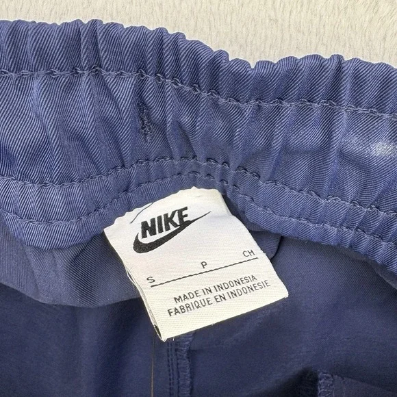 Nike Pants Mens Small Navy Sportswear Tech Essentials Commuter Woven Tapered Zip
